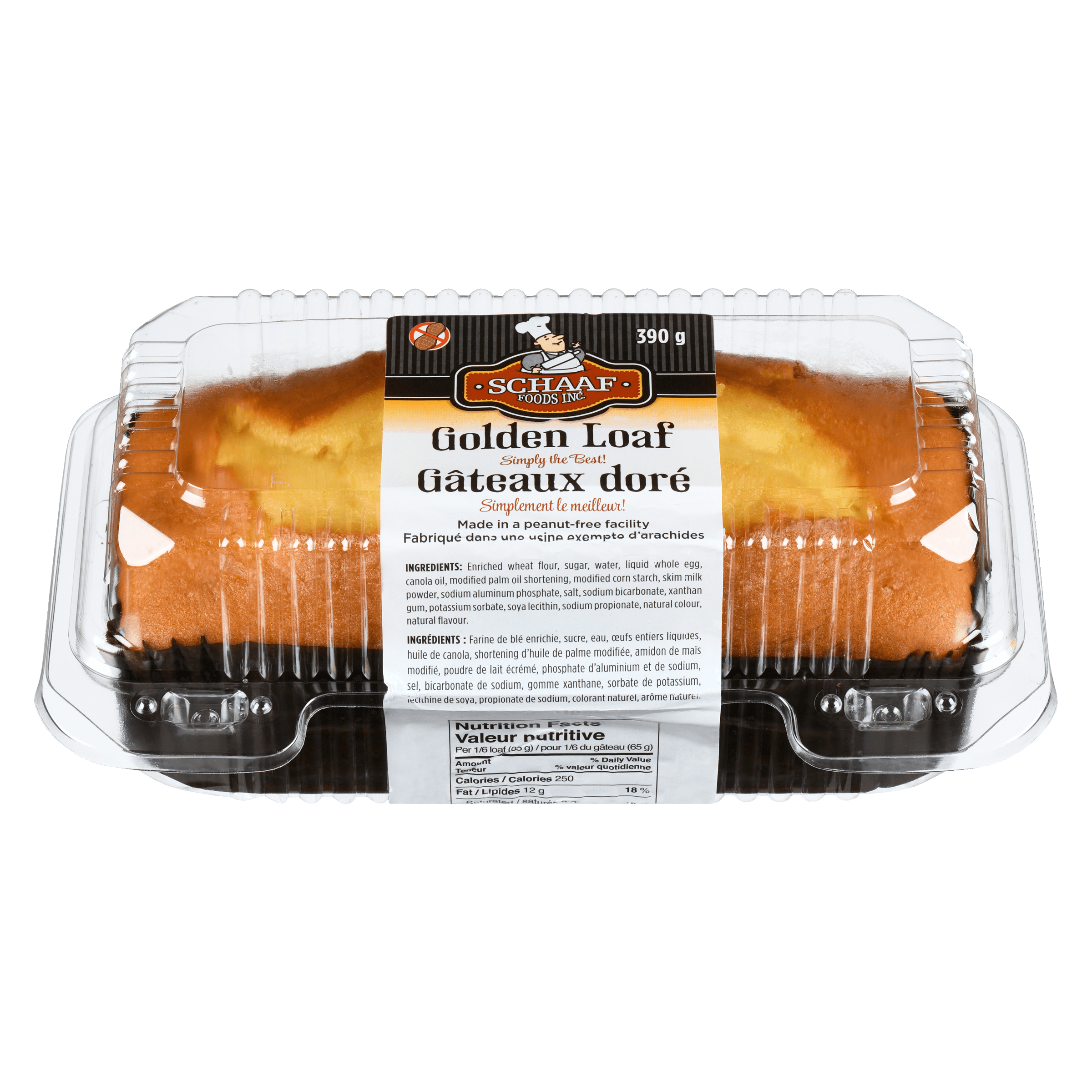 Golden Vanilla Loaf Cake - Premium Loaf Cake by Schaaf Foods