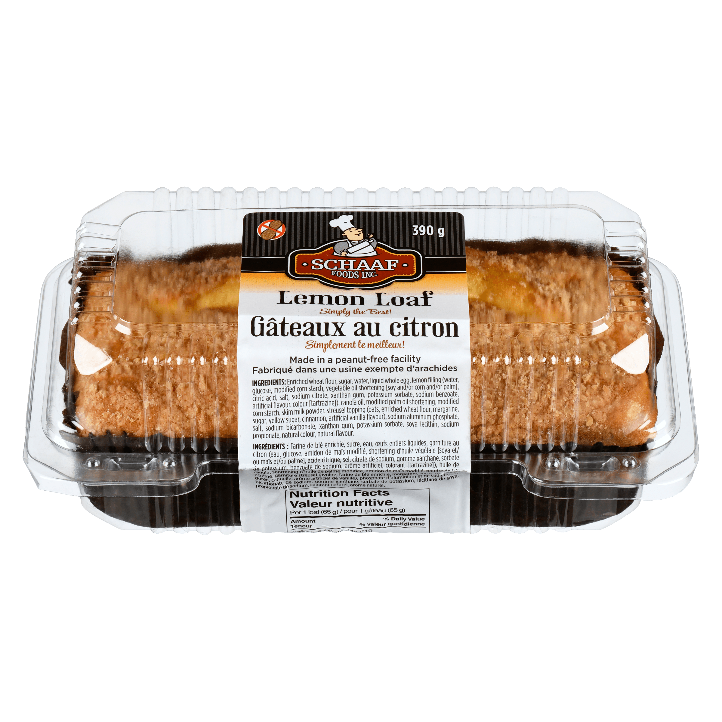 Lemon Loaf Cake - Premium Loaf Cake by Schaaf Foods